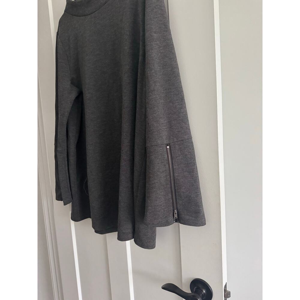 Soft surrounding Grey Cowl neck long sleeve - Picture 3 of 7